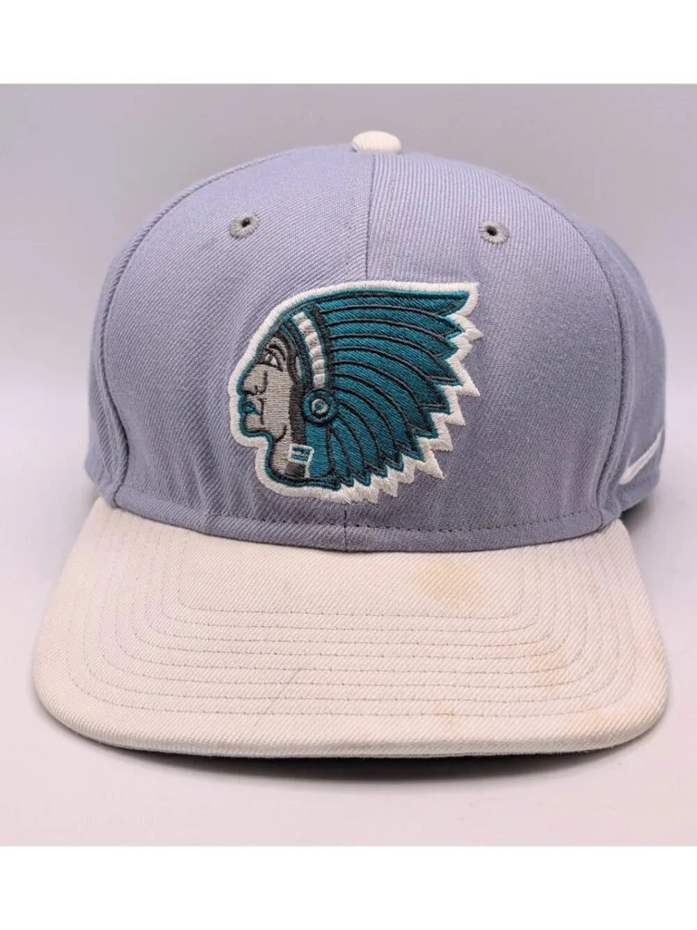 Vintage Nike Boston Braves Cooperstown Chief Logo Snapback MLB Baseball Retro